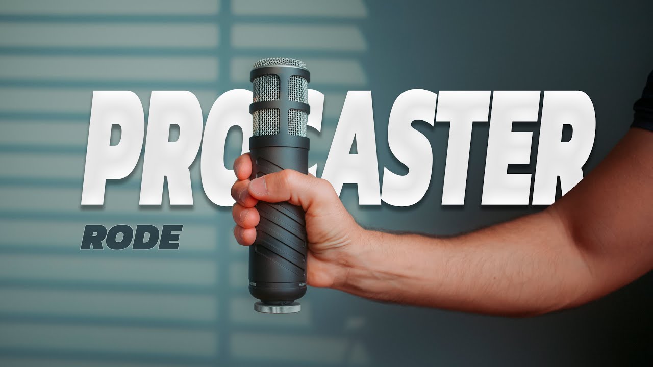 Microfone Rode Procaster  - O melhor Mic da Rode