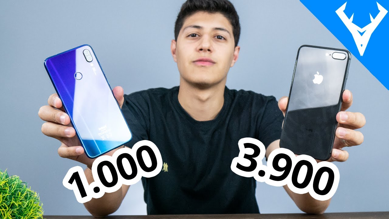 XIAOMI REDMI NOTE 7 vs IPHONE 8 PLUS Comparativo | Qual melhor?