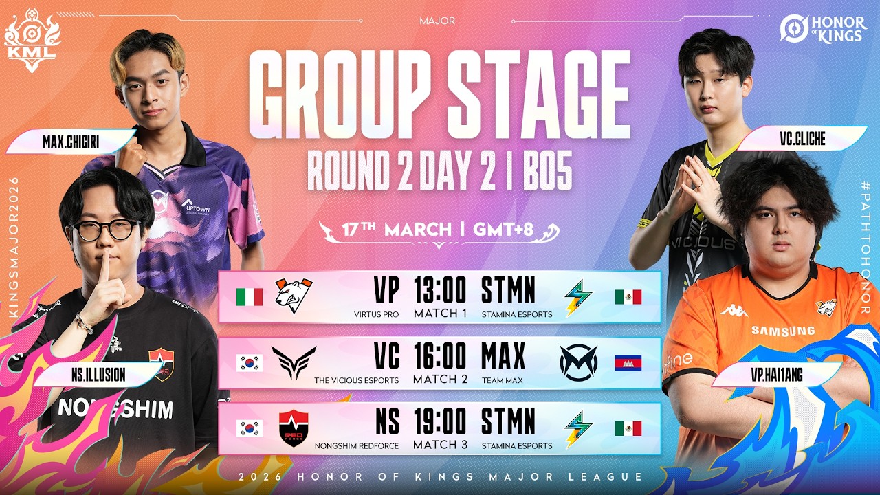 [AR] KML ربيع 2026 | الجولة الثانية من مرحلة المجموعات - اليوم الثاني | مرحلة المجموعات