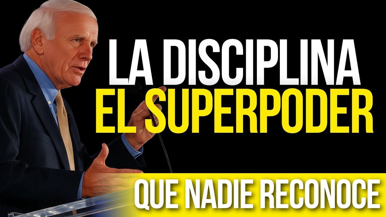 Cómo Convertir la Disciplina en tu Superpoder Diario 🔥 Jim Rohn: Disciplina y Riqueza