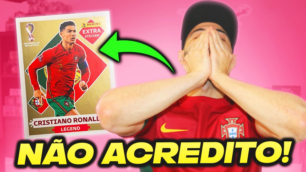 FUI ENGANADO PELA PANINI! CROMOS MUNDIAL QATAR 2022