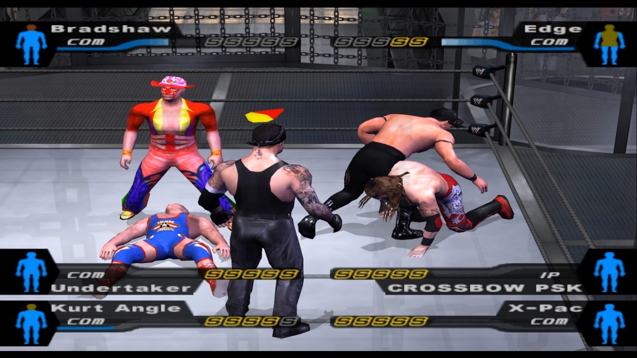 Created Player Enters ELIMINATION CHAMBER 😱 WWE Here Comes The Pain Classic #eliminationchamber