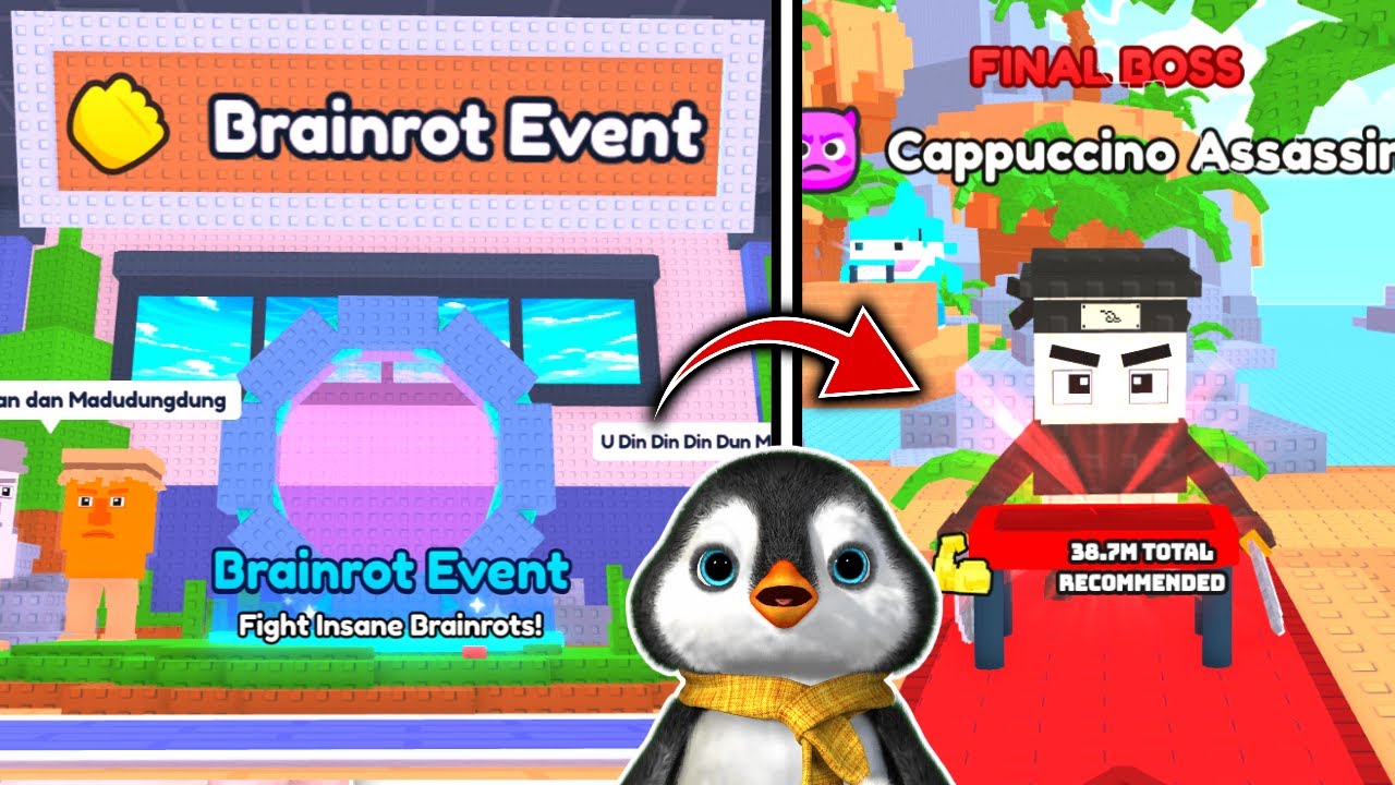 I Unlocked BRAINROT EVENT in Arm Wrestling Simulator!