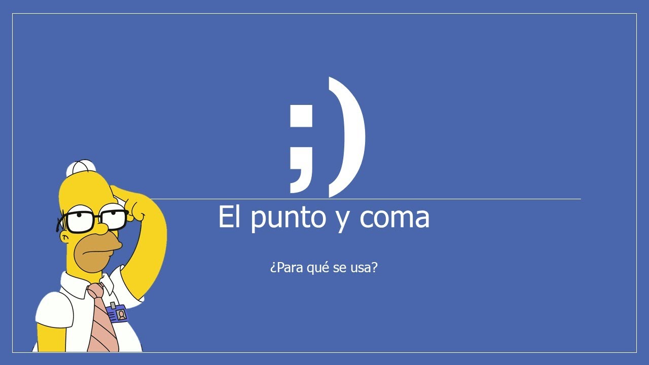Algunos usos del punto y coma (;)