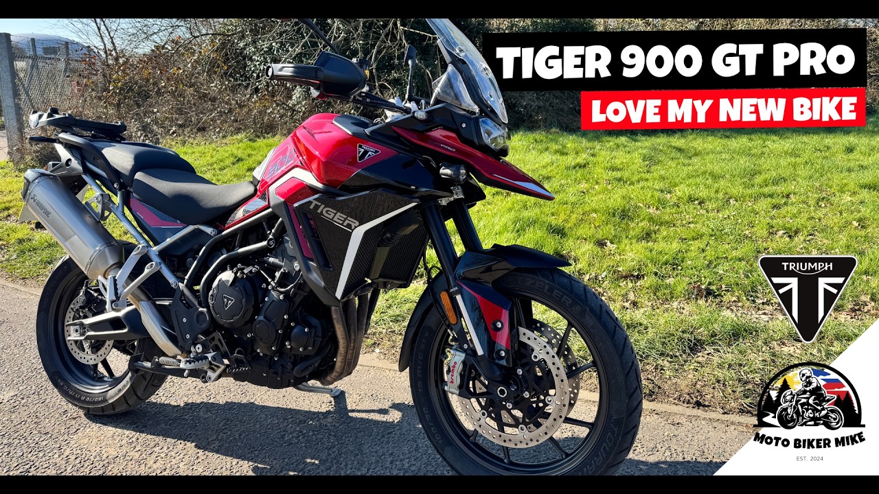 Triumph Tiger 900 GT PRO 2024 года — День нового мотоцикла!