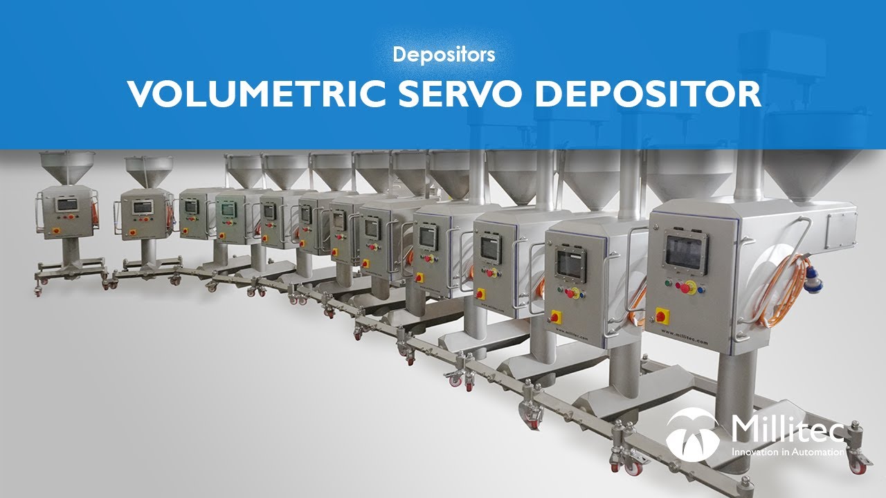 Millitec VSD Volumetric Servo Depositor – High-Speed, Precision Depositing with Energy Savings