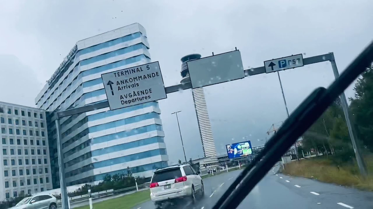 Driving to Stockholm arlanda airport