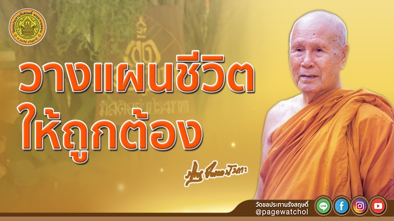 Планируйте свою жизнь правильно | Луанг По Паньянанда Бхиккху | Королевский монастырь Ват Чонлапр...