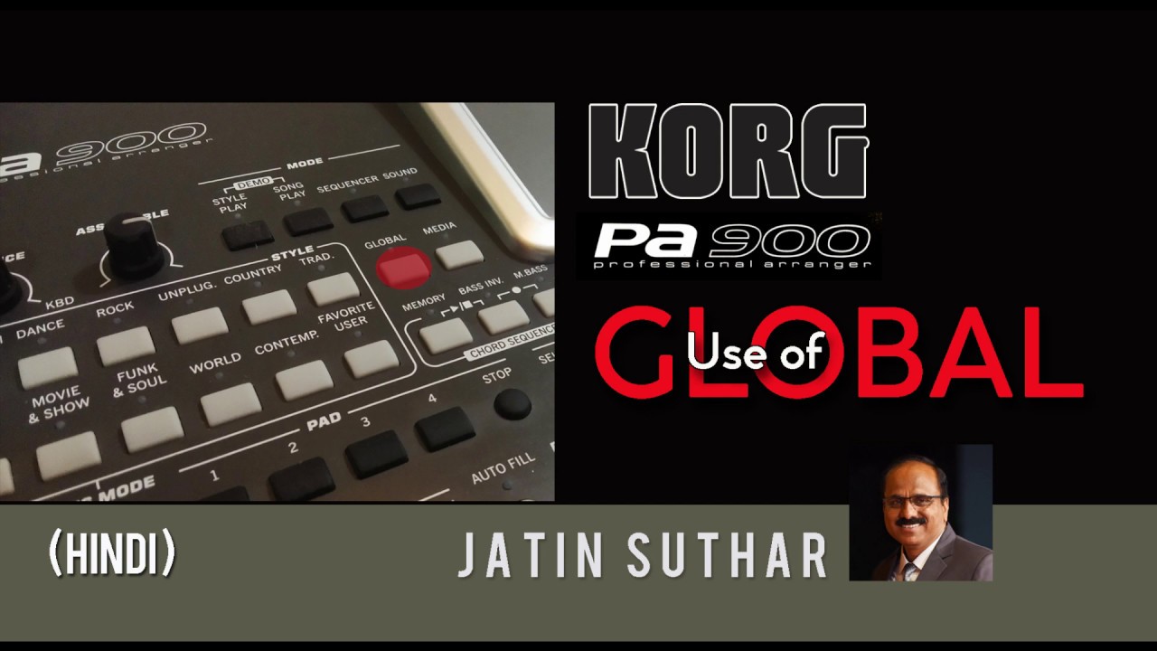 Korg PA900 Global