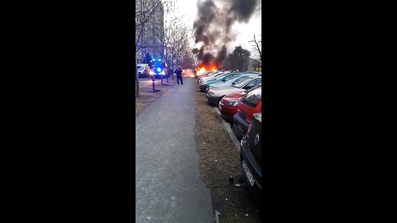 Újpesti Autótűz!