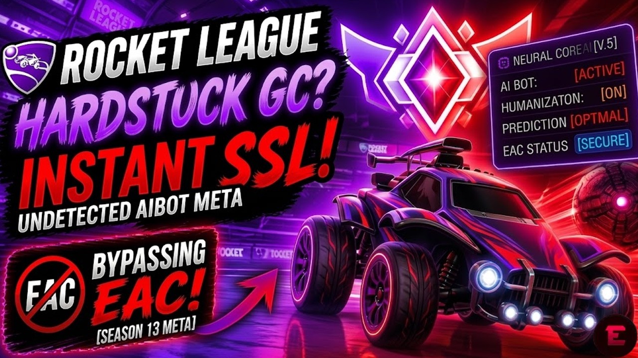 How I Hit SSL with the World's Best Rocket League AI Bot (EAC Bypass)