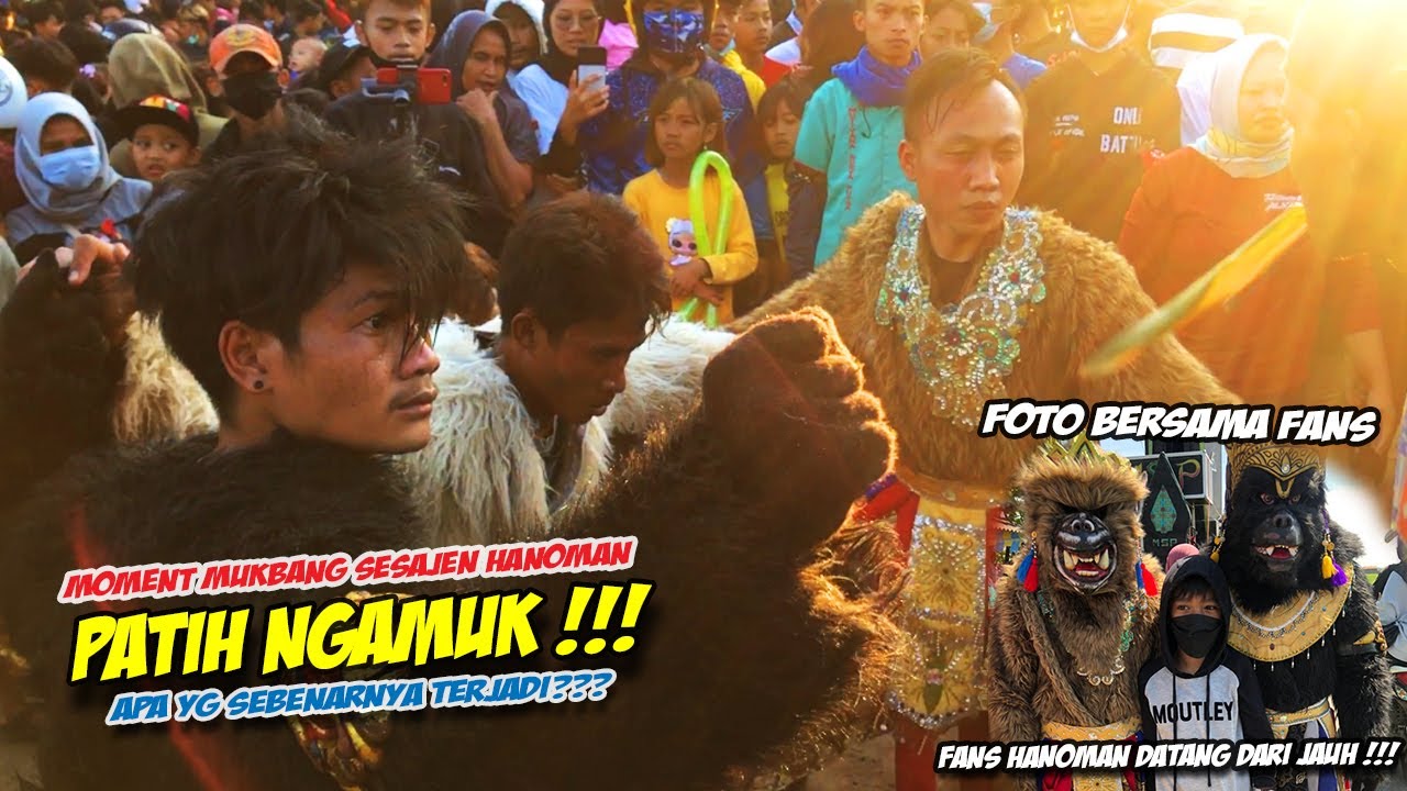 HANOMAN PATIH NGAMUK SAAT MUKBANG SESAJEN ❗❗ KUDA LUMPING MUTIARA SURYA PUTRA 🔥 BARGOLA TV