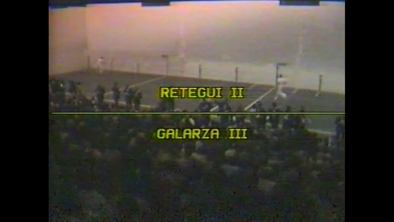 RETEGI II vs GALARZA III (Anoeta · 1983) Manomanista [FINAL]