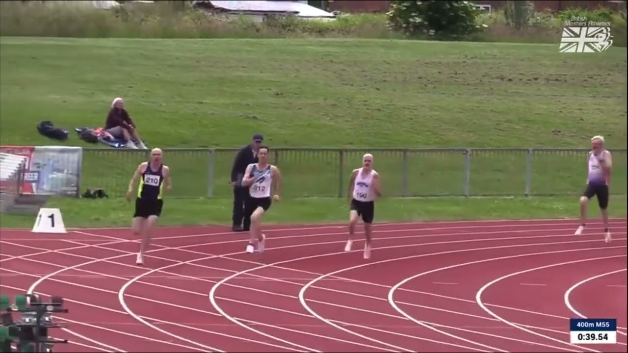 British Masters Athletics 2022 M55 400m