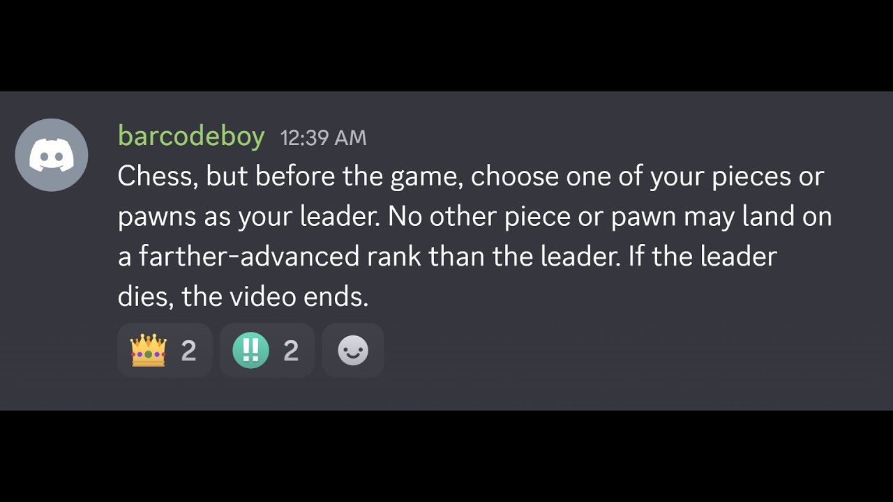 If Chess Pieces Have A Leader