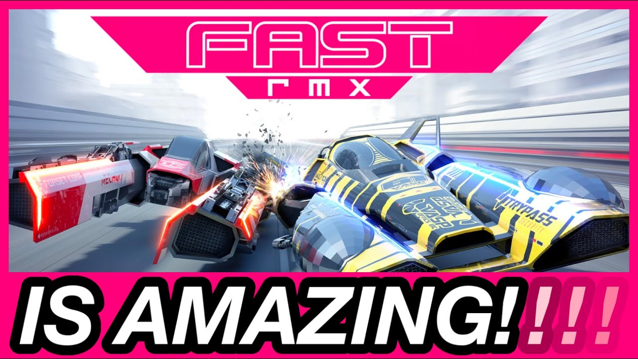 FAST RMX: A Color-Switching Adrenaline Rush | Racing Games Are Amazing!