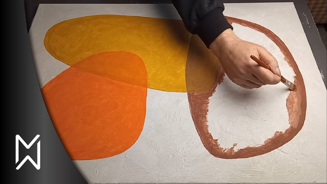 Minimal Abstract Art Painting - IREMEOS - #abstractart #modernart #painting #minimal #minimalism