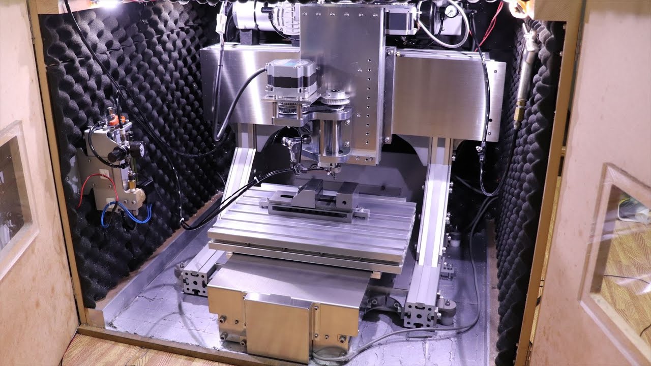 金属加工機(CNCフライス)の自作
