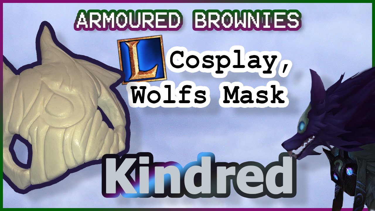Kindred Cosplay, Wolfs Mask Sculpt and Casting Tutorial - League of Legends