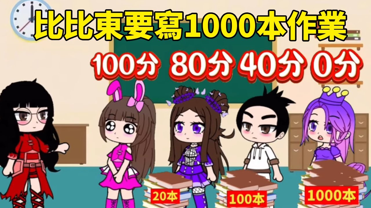 【鬥羅大陸】鬥羅大陸把作業當錢花，小舞考100分沒有作業，比比東考了0分要寫1000本作業！ #鬥羅大陸#小舞#唐三