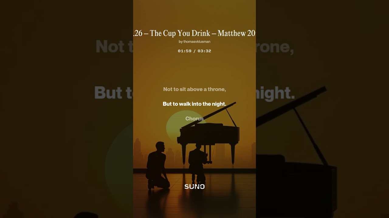 03 04 26 – The Cup You Drink – Matthew 20 17 28