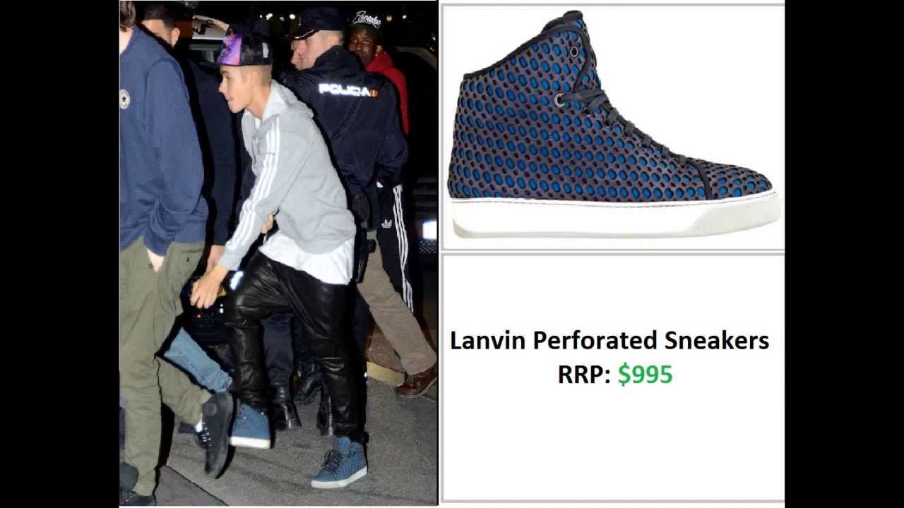 Justin Bieber Shoe/Footwear Collection, 2013 Updated video!