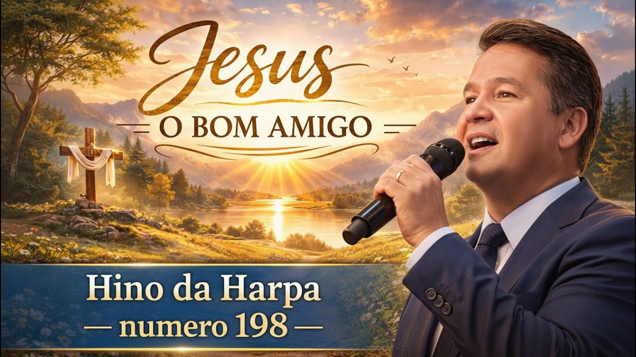 Jesus o Bom Amigo – Harpa Cristã Nº 198 | Louvor Clássico