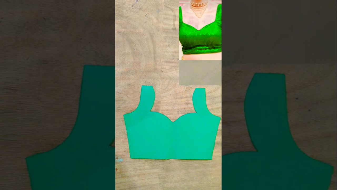 Blouse front neck design #cutting #trending #beautiful #new #fashion #viral #shortsfeed