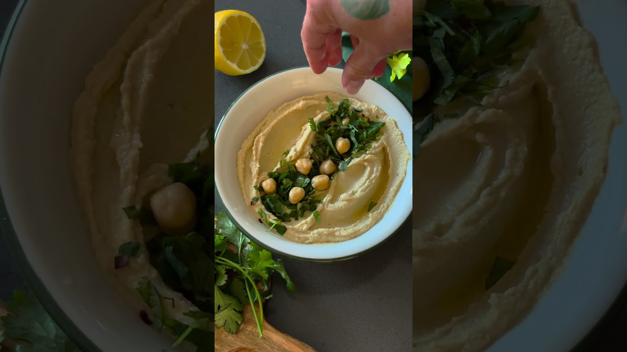 Идеальный ХУМУС за 5 минут: Полезный белок! 🍋