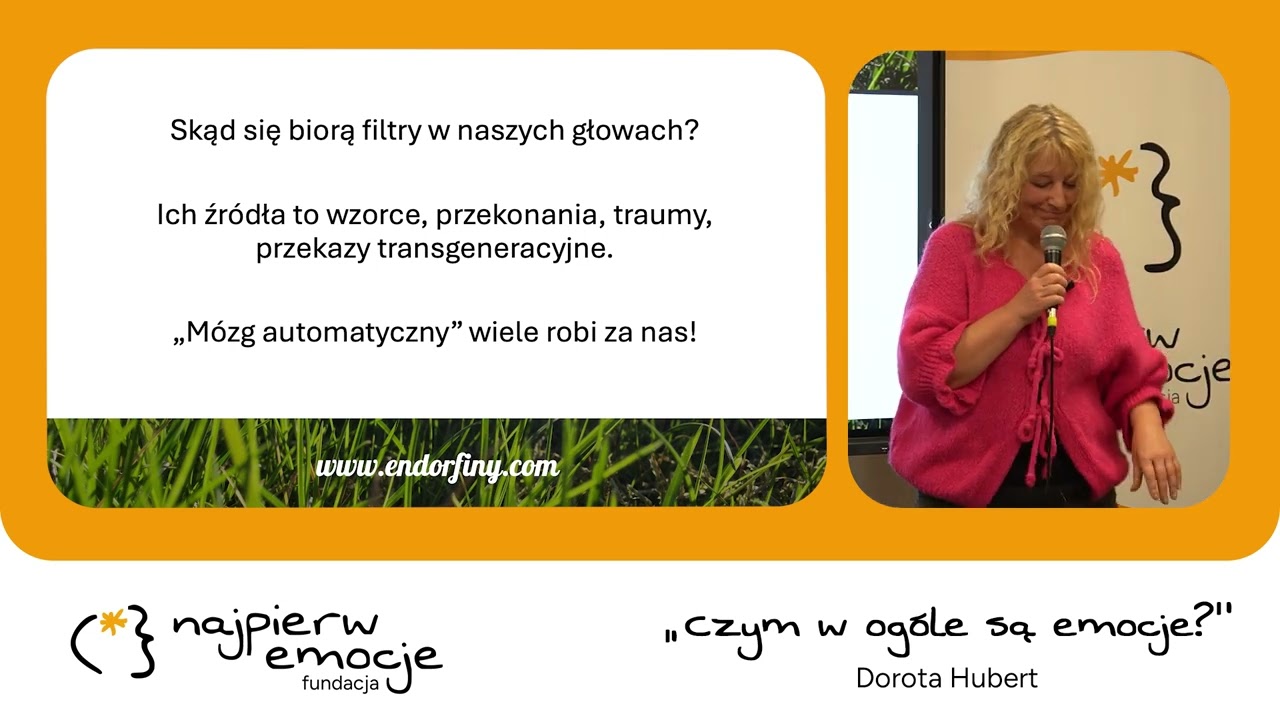 CZYM W OGÓLE SĄ EMOCJE? - Dorota Hubert