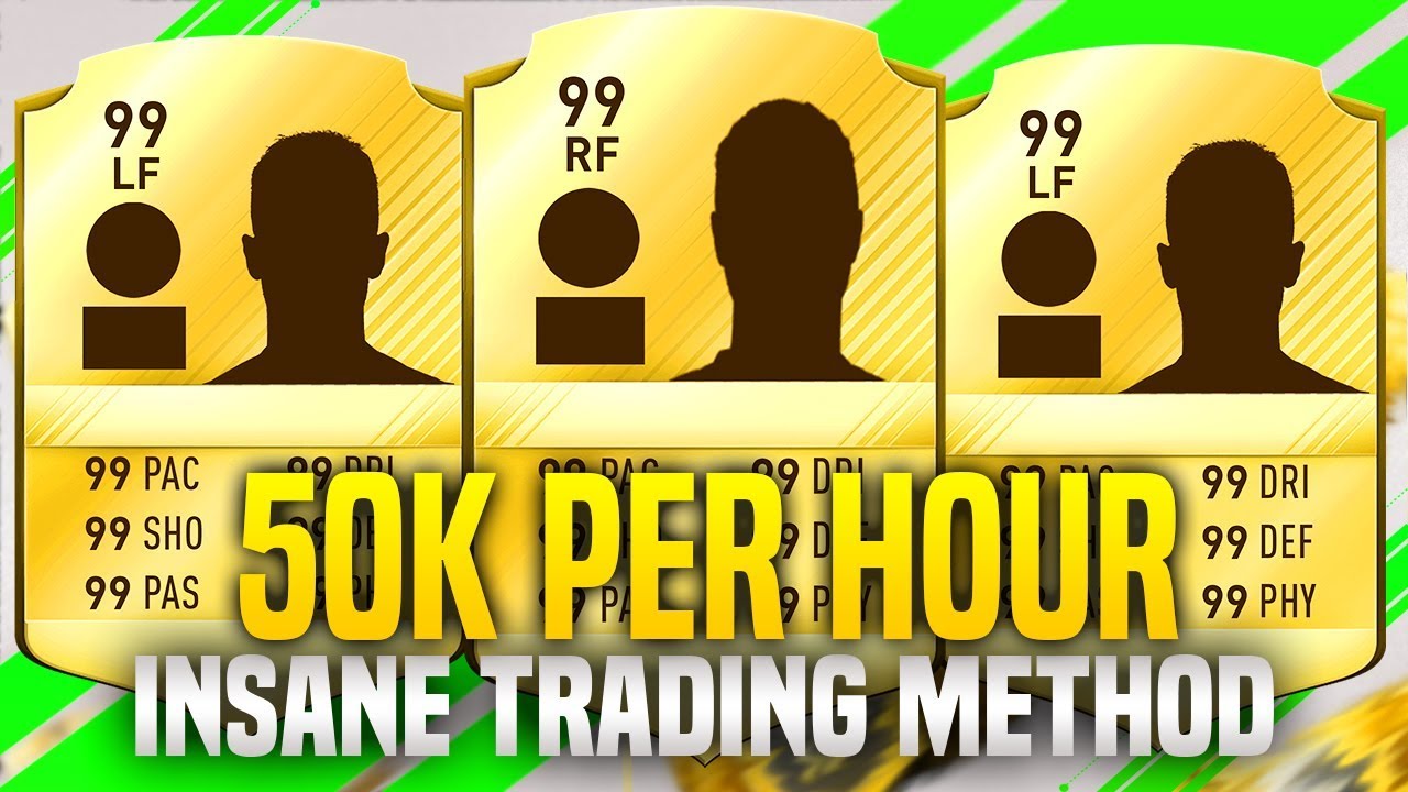 BEST TRADING METHOD EVER 50K PER HOUR !!!!!!!!! (FIFA 17 TRADING METHOD)