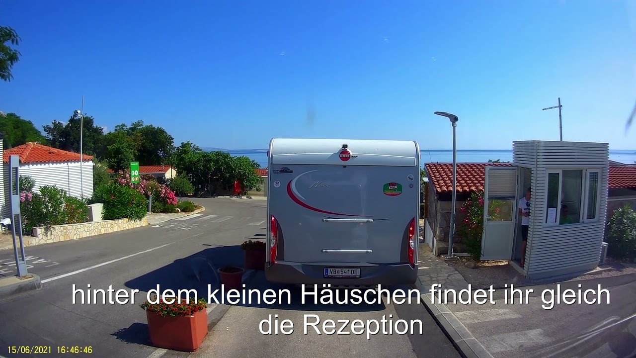 Camping Skrila Insel Krk in Kroatien