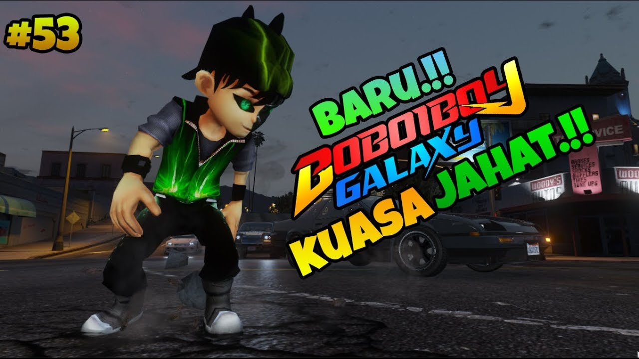 GTA 5 MOD KEMUNCULAN BOBOIBOY KUASA JAHAT.!!