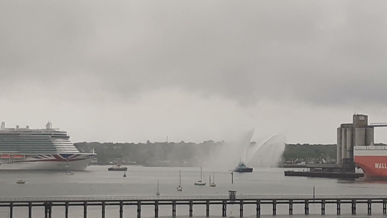 Iona- First arrival in Southampton 16/5/21