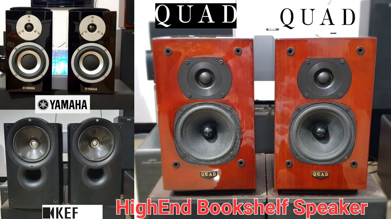 Quad 77-11l , Kef Q1 high performance Bookshelf Speaker Yamaha NS-BP400 2-Way Bookshelf Speakers