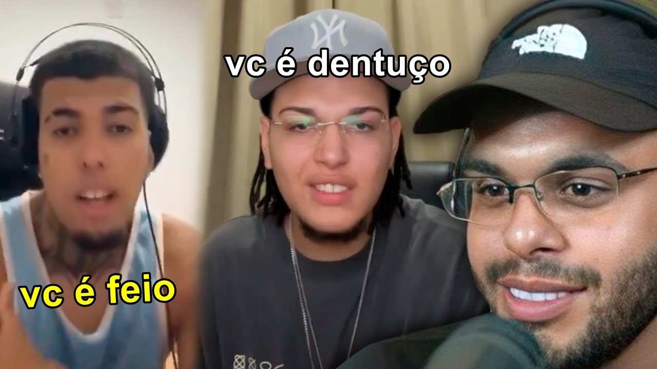 RESUMO DA TRETA ENTRE RYU E TCHELO - Maicon React