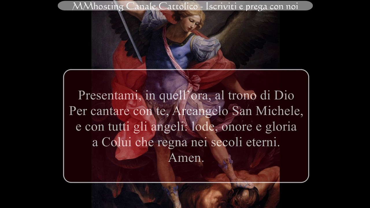 Atto di Consacrazione e Invocazione a San MICHELE ARCANGELO