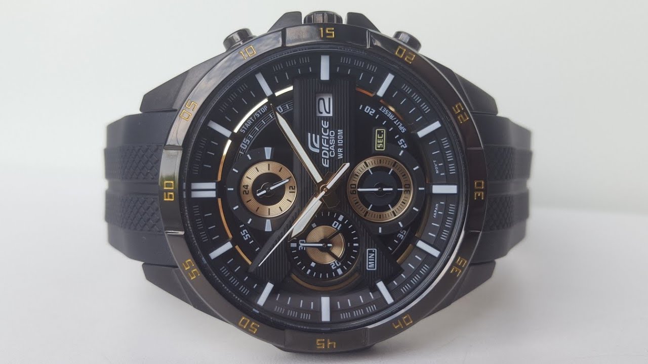 CASIO EDIFICE EFR-556PB-1A. Обзор\Review