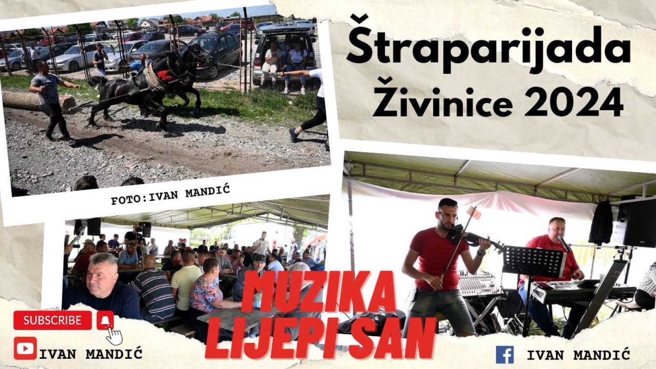 Teferič i štraparijada Živinice-Ciljuge 05.05.2024 Muzika Lijepi San mix Bosanska veselja