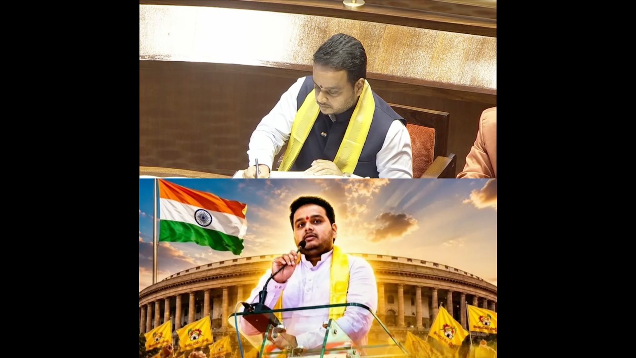Chintakayala Vijay Takes Oath as Rajya Sabha MP in Parliament! |  పార్లమెంట్&zwnj;లో చింతకాయల విజయ్! 🔥