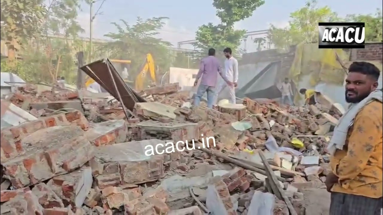खंडवा में रेलवे ने तोड़े घर! पचास साल की मेहनत बर्बाद