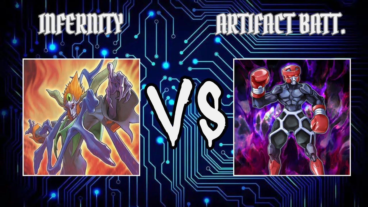 dunko_sekka(Infernity) vs NivekTon(Artifact Battlin' Boxer) | Yugioh Hat Format | Dueling Book