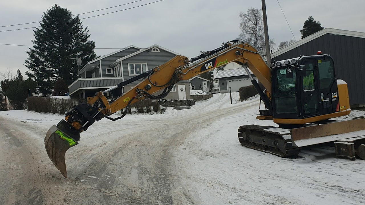 Kjøp gravemaskin Cat 307 E2 på Klaravik.no