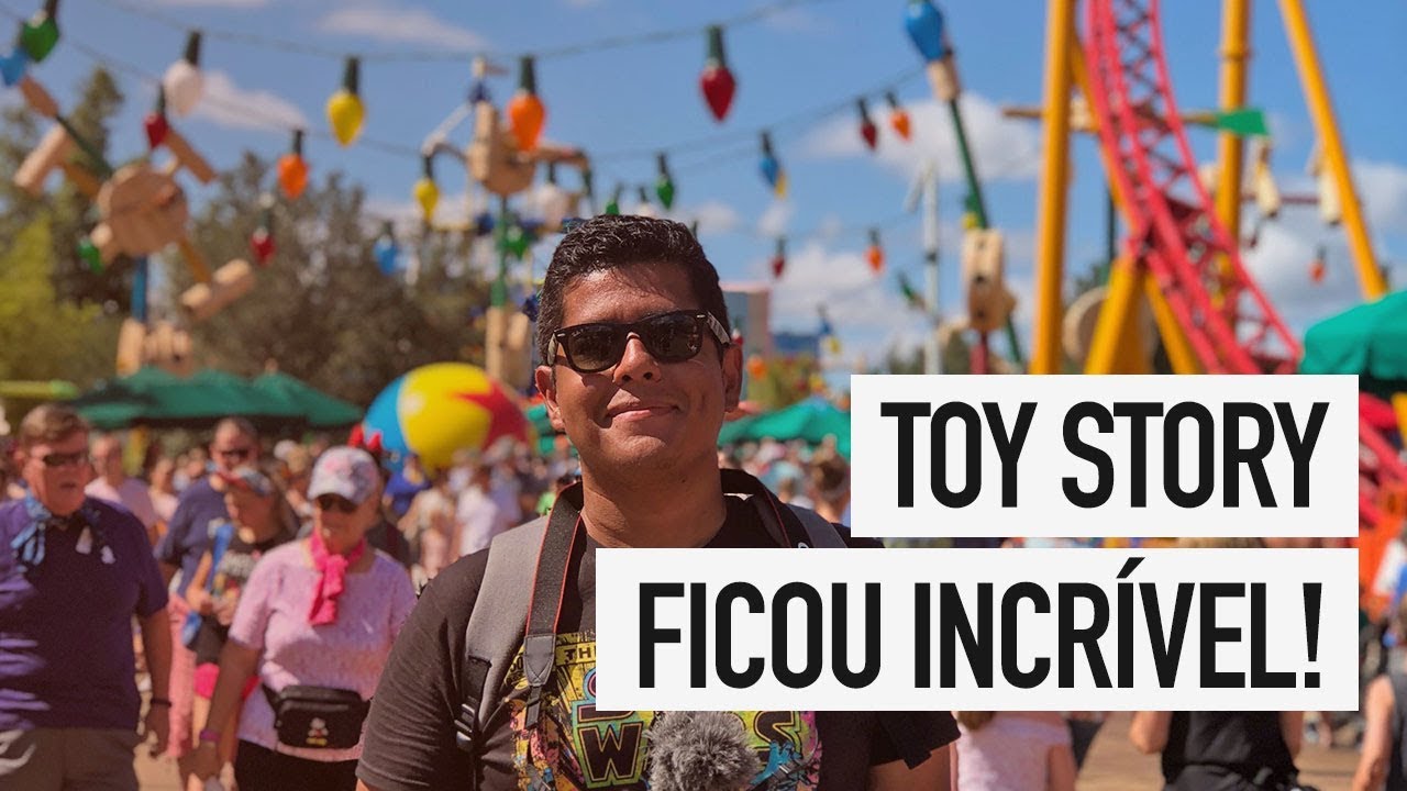 DIÁRIO ORLANDO: Toy Story Land ficou incrível no Hollywood Studios