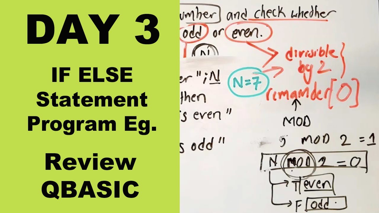 SEE Computer science || IF Statement in QBASIC || Day 3 || Readersnepal