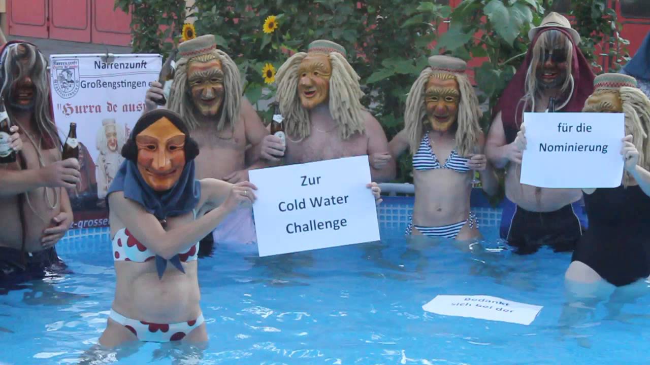 Narrenzunft Grossengstingen Cold Water Challenge