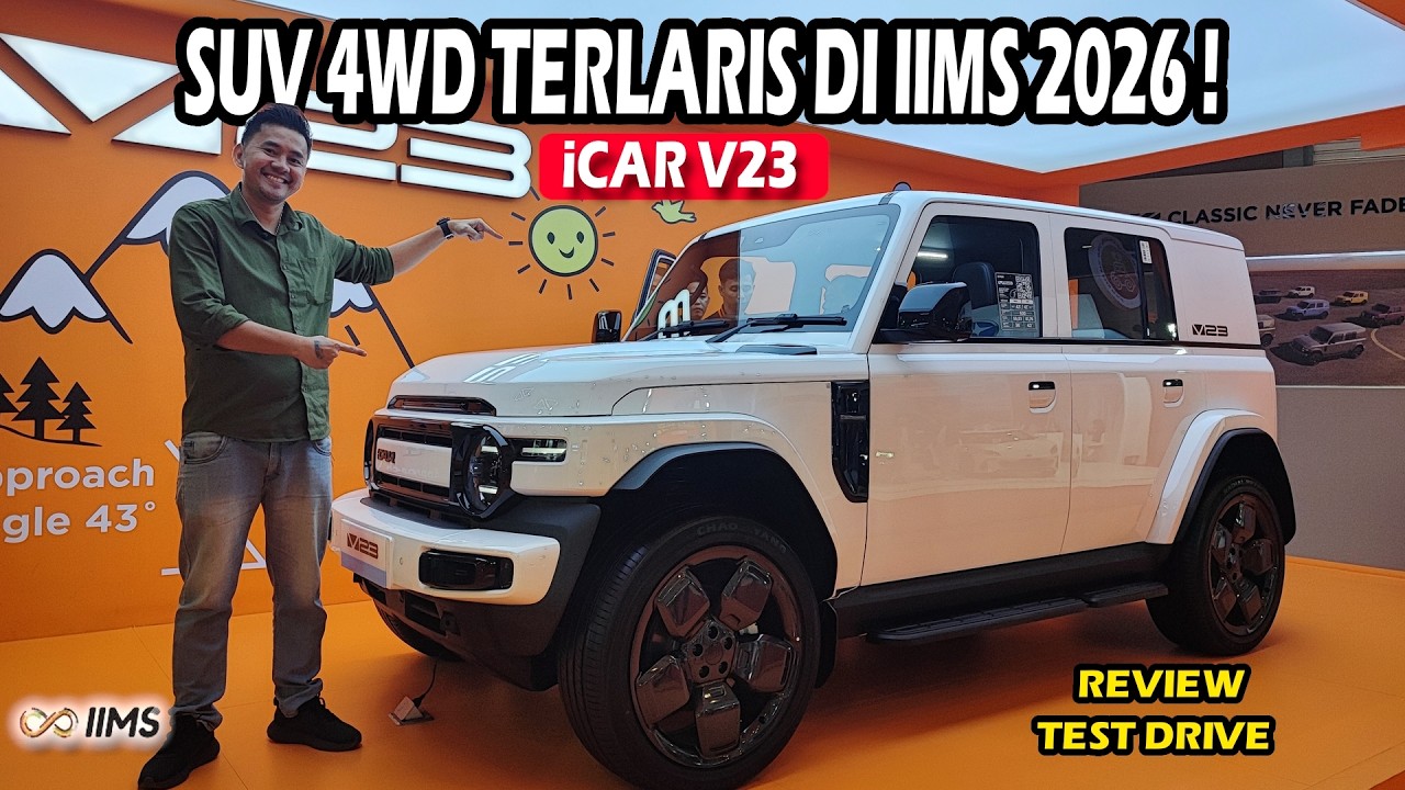 iCAR V23 SUV OFFROADER EV TERBARU DENGAN FITUR CANGGIH !!