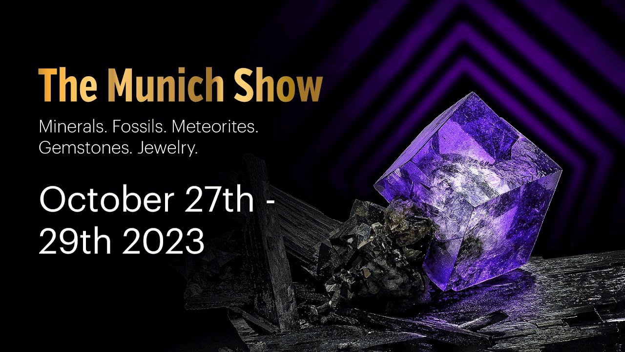 The Munich Show 2023 Europe's Largest Trade Fair for Minerals, Fossils, Gemstones & Jewelry 4K video