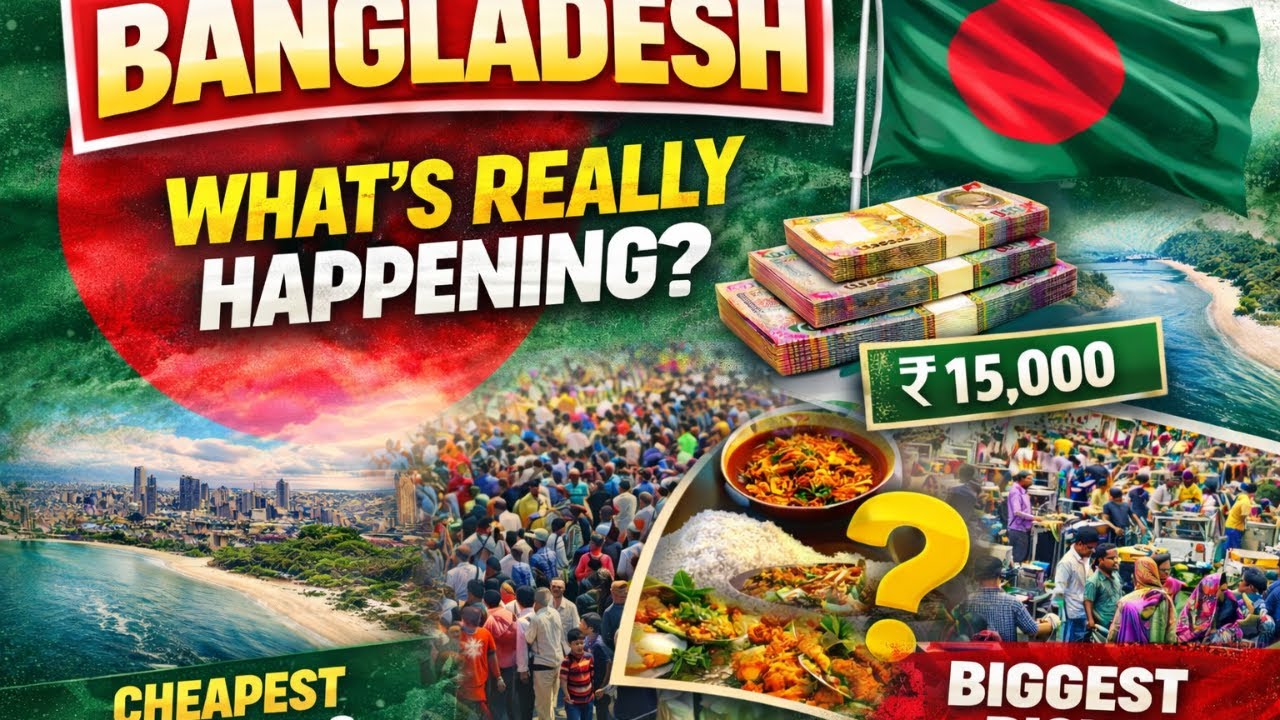 Bangladesh Explained 🇧🇩 | Is It Really the Cheapest Country? Reality, Risks & Facts