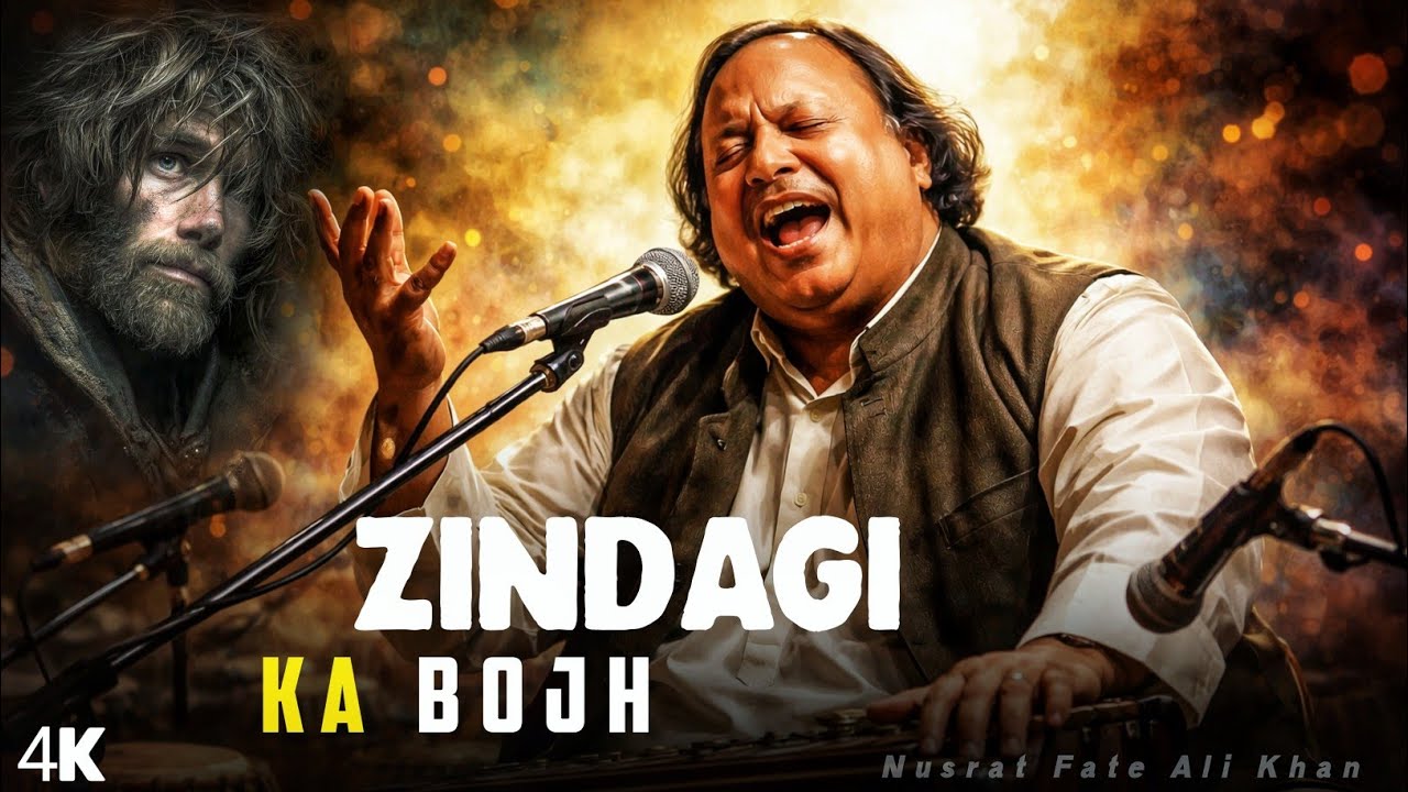Zindagi Ka Bojh ❤️ | Ustad Nusrat Fate Ali Khan | Heart Touching Sufi Qawwali 2026 | New Sufi Song
